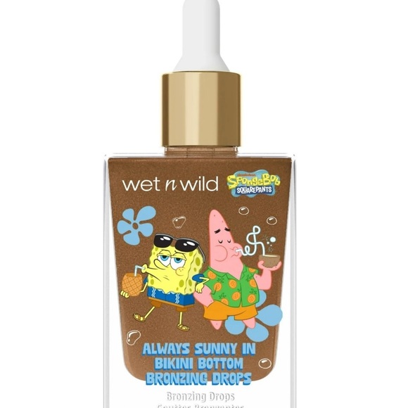 Wet N Wild SpongeBob Always Sunny in Bikini Bottom Bronzing Drops - Picture 4 of 10